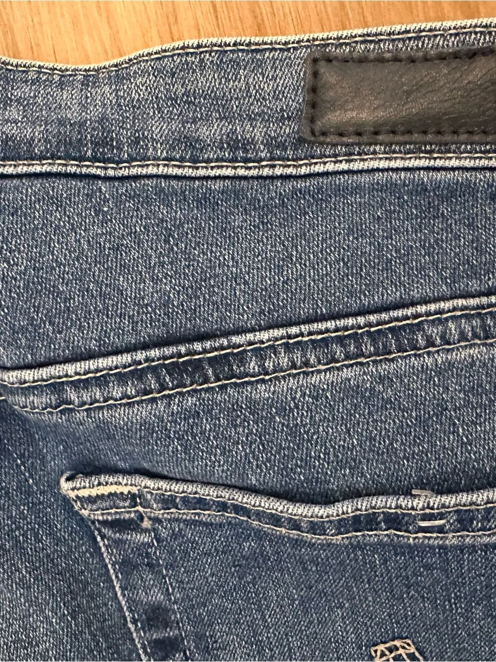 AG Adriano Goldschmied Dark Blue Flare Jeans